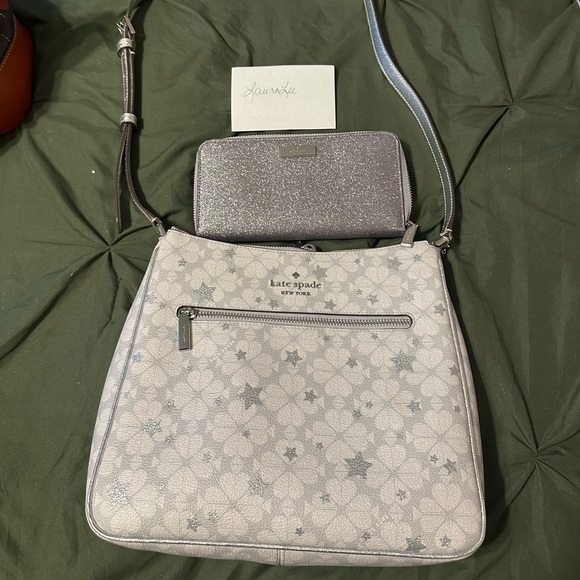 Kate Spade Glittery Star Crossbody Set - Picture 1 of 14